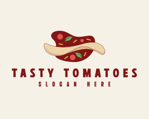 Pizza Dough Sauce logo design