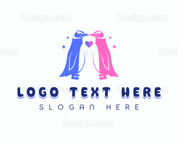 Little Penguin Lovers Logo