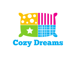 Colorful Textile Pillow logo