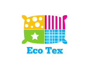 Colorful Textile Pillow logo