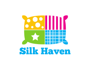 Colorful Textile Pillow logo