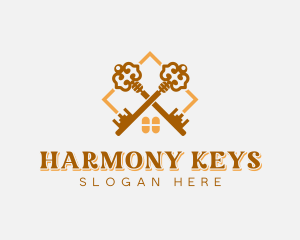 Residential Realtor Key logo design