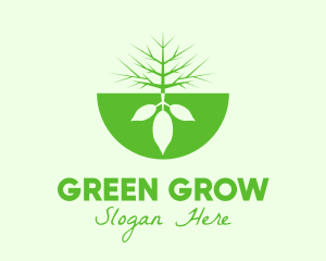 Green Ecology Arborist logo design