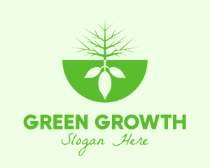 Green Ecology Arborist logo design