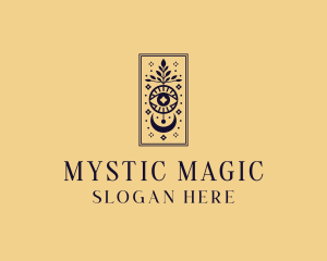 Mystical Eye Tarot logo design