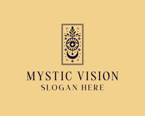 Mystical Eye Tarot logo design