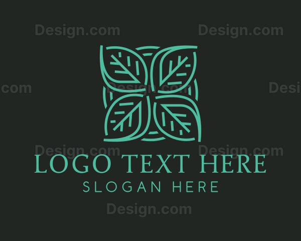 Nature Leaves Gardening Logo