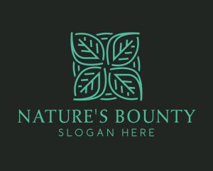 Nature Leaves Gardening logo design