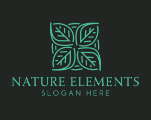 Nature Leaves Gardening logo design