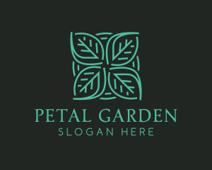 Nature Leaves Gardening logo design