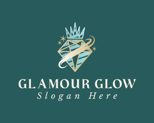 Crown Diamond Jewel Logo