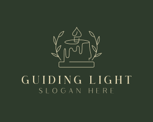 Candle Wax Decoration logo design