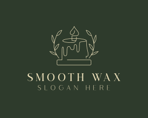 Candle Wax Decoration logo design