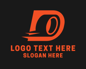 Automotive Mechanic Letter D Logo