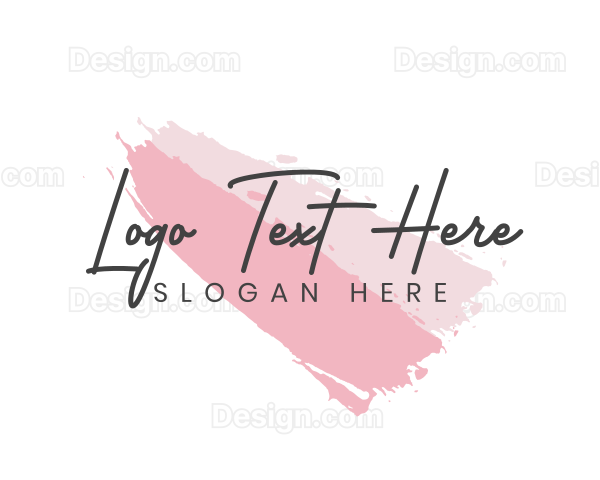 Watercolor Feminine Brand Logo