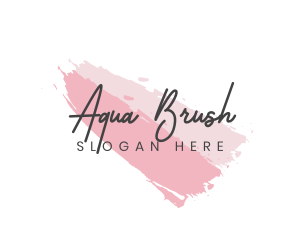 Watercolor Feminine Brand  logo design