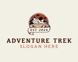 Mountain Outdoor Adventure logo design