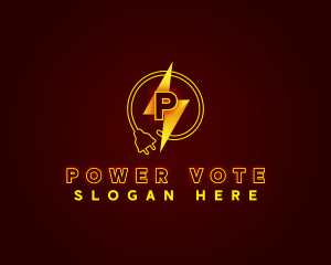 Electrical Power Plug logo design