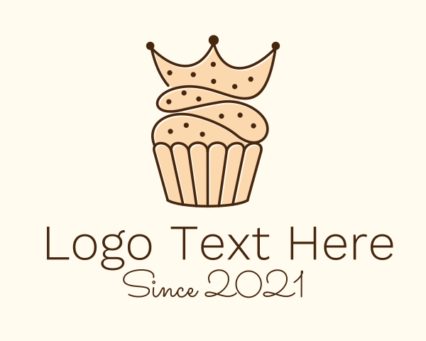 Cupcake logo example 3