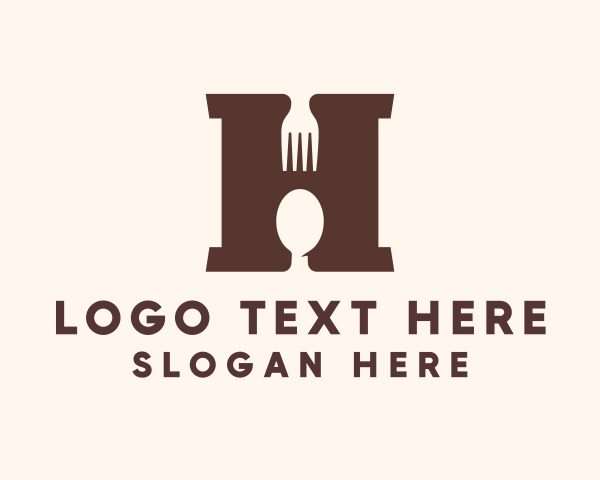 Food Vlogger logo example 1