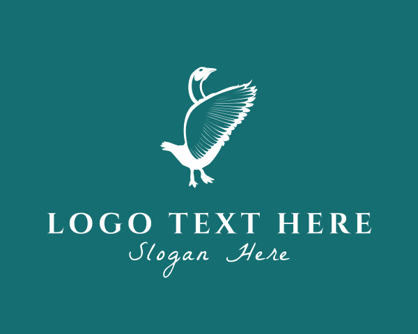 White Bird logo example 3