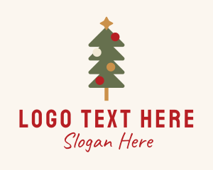 Xmas Tree Ornament  Logo