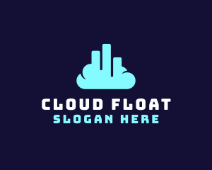 Cloud Building Sky logo design