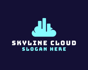 Cloud Building Sky logo