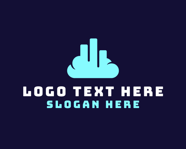 Cloud Building Sky logo