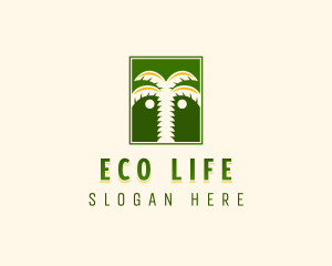 Eco Tree Wellness logo design