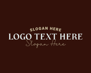 Luxury Apparel Wordmark logo