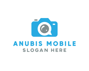 Photo Camera Lens logo design