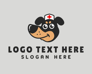 Veterinarian - Dachshund Dog Veterinarian logo design