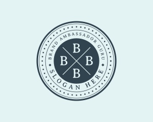 Startup Hipster Business logo design