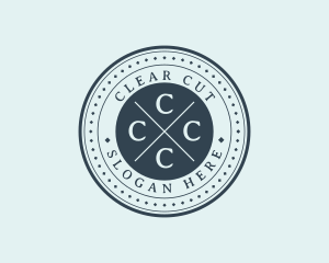 Startup Hipster Business logo design