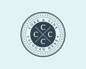 Startup Hipster Business logo design