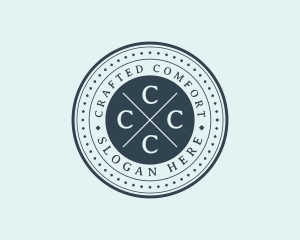 Startup Hipster Business logo design