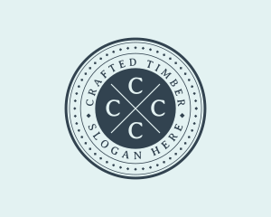 Startup Hipster Business logo design