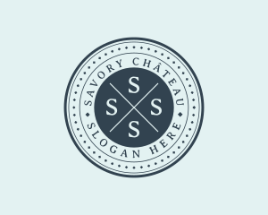 Startup Hipster Business logo design