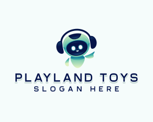Headphones Robot Toy logo