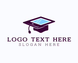 Digital Tablet Graduation logo