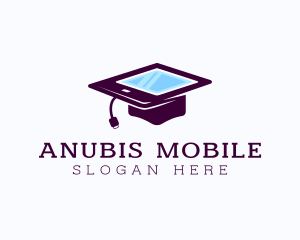 Digital Tablet Graduation logo design