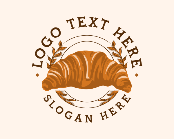 Croissant Baking Bakery logo
