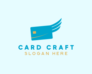 Credit Card Wing logo design