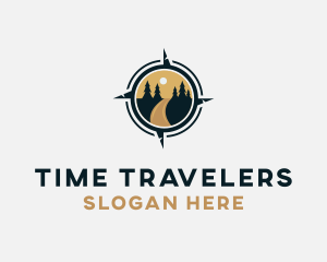 Travel Compass Outdoor logo design