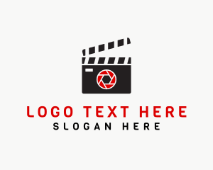 Celebrity - Camera Clapper Film logo design