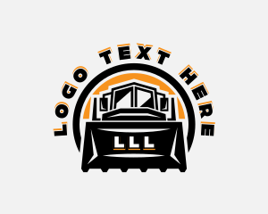 Front Loader Heavy Equipment logo