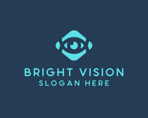 Eye Optical Vision  logo design