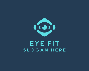 Eye Optical Vision  logo design