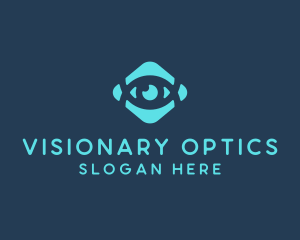 Eye Optical Vision  logo design